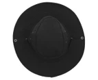Yen Chinstrap Hat - Black