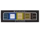 Bvlgari The Men's Gift Collection For Men 5-Piece Perfume Gift Set 3