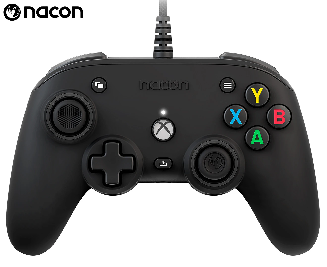 RIG Nacon PRO Compact Wired Controller Black for Xbox Series X|S and Xbox One