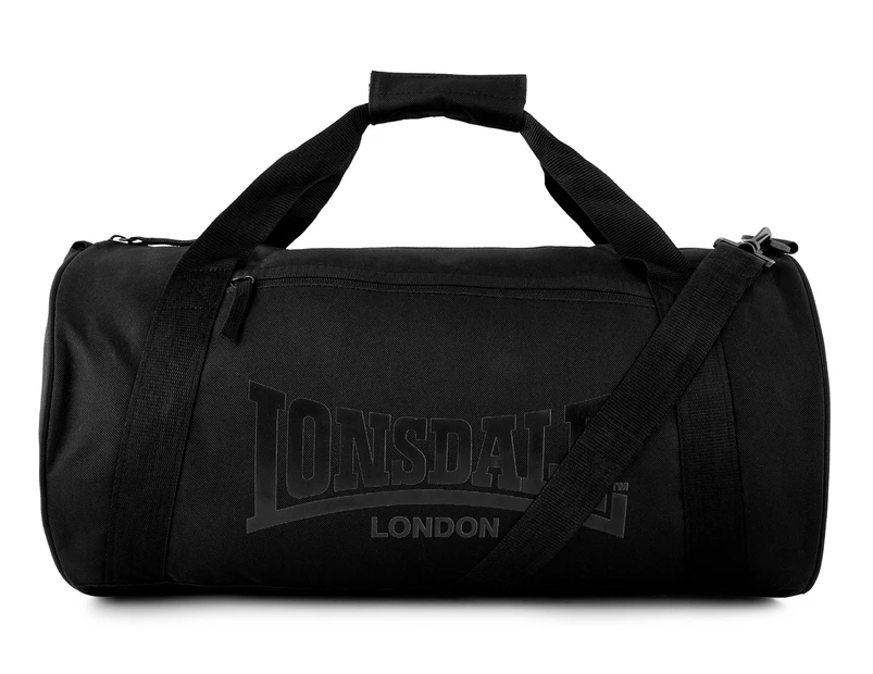 Lonsdale Yorkshire Barrel Bag - Black