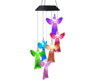 Bestier Colorful Solar Wind Chimes Gardening Gift for Mother And Grandma Christmas Decoration-ClearAngel