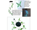 Bestier Colorful Solar Wind Chimes Gardening Gift for Mother And Grandma Christmas Decoration-Bee