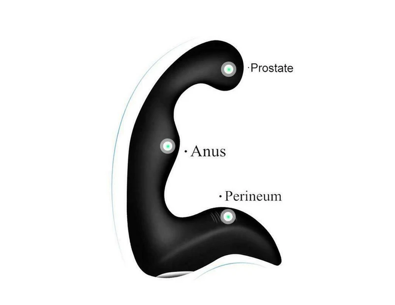 Miraco USB Men's Prostate Massager G-Spot Anal Butt Plug Vibrator