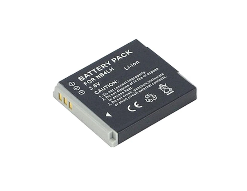 NB-4L Battery for Canon IXUS 110 IS 115 HS 220 HS 80 100 110 120 IS 30 40 70 IXY Digital 600F PowerShot 430 SD450
