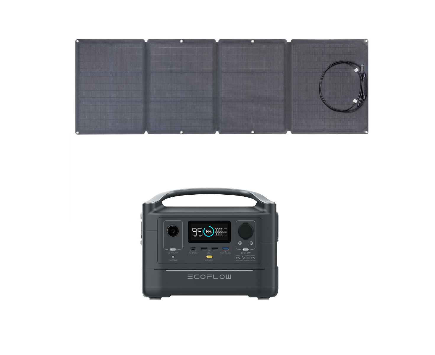 ecoflow river 600 solar panel