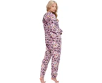 Nyc Underground Women's Sleepwear & Robes One-Piece Pajamas - Color: Purple Multi