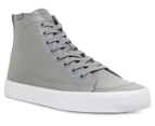 Volley Unisex Deuce High Leather Sneakers - Grey