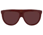 Gucci Women's Pilot Sunglasses - Burgundy
