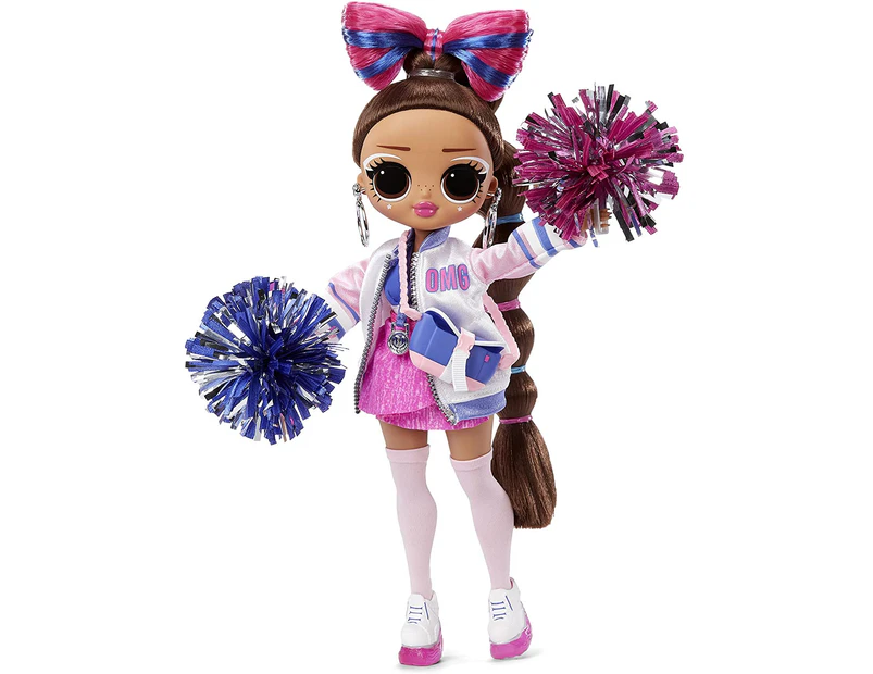 L.o.l Surprise O.m.g Cheer Diva Cheerleading Fashion Doll With 20 Surprises Playset
