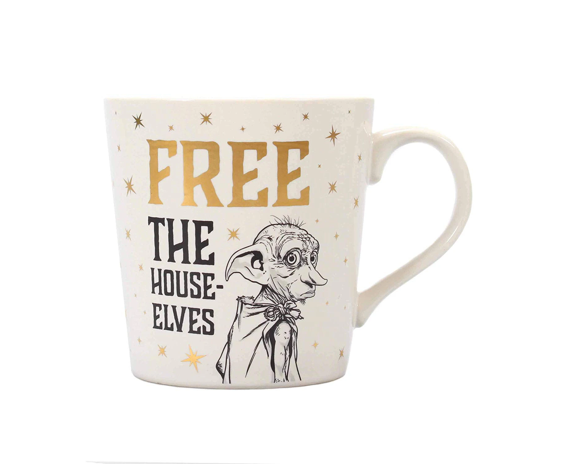 Half Moon Bay Mug Breakfast Harry Potter Dobby Free The House Elfs, 325 ml