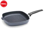 Woll 28cm Diamond Lite Fixed Handle Square Grill Pan