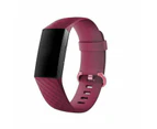 Fitbit Charge 3/4 Smart Watch Classic Replacement Band - Vermilion