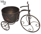 Willow & Silk Butterfly Bicycle Pot Planter