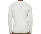 Helly Hansen Men's Nord Graphic Long Sleeve Tee / T-Shirt / Tshirt - Grey Melange