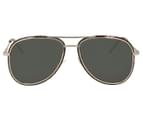 Saint Laurent Aviator Sunglasses - Gold/Tortoiseshell/Grey 2