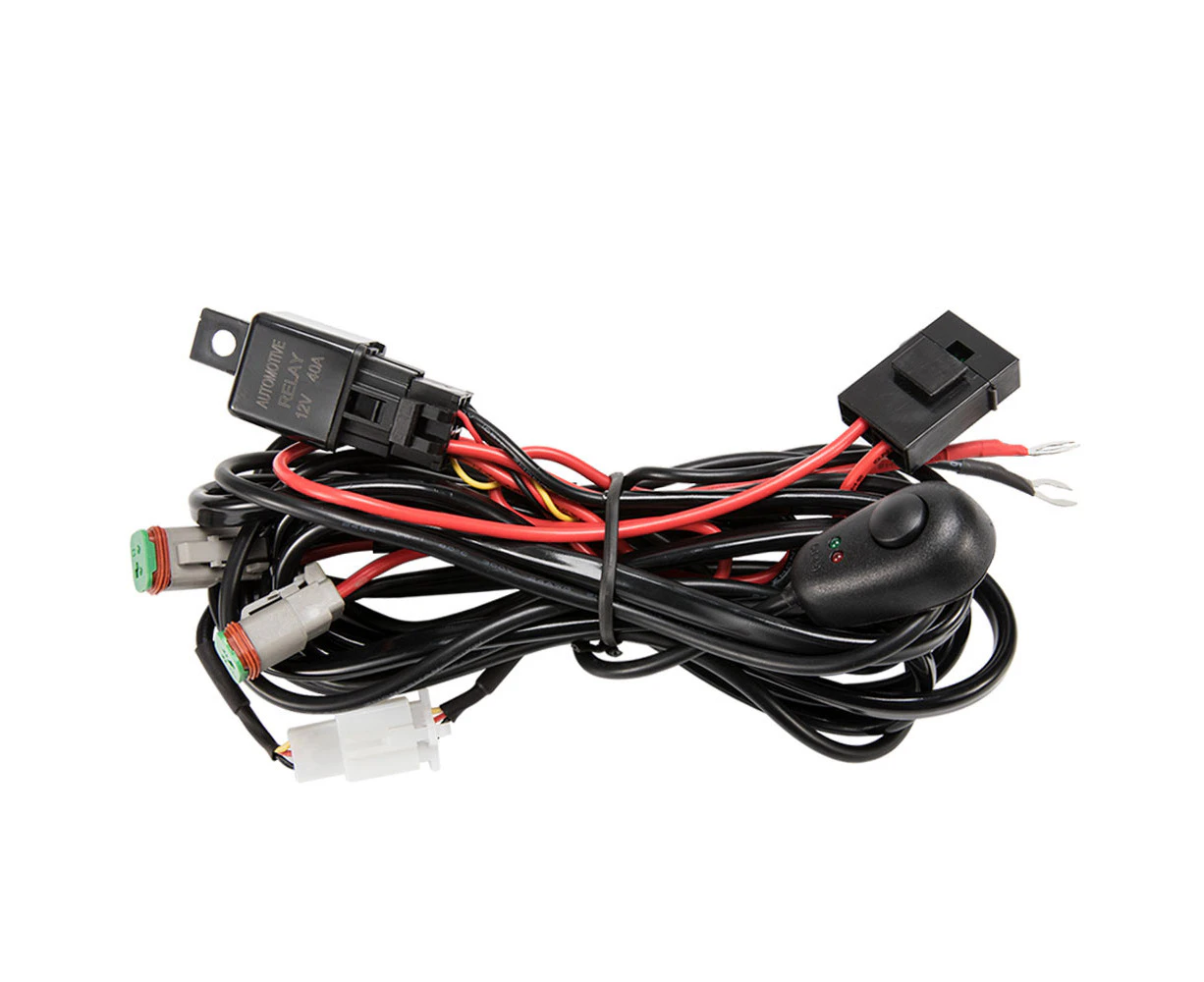 LIGHTFOX 2 Way High Beam DT Wiring Loom Kit