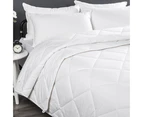 Wooltara Luxury Four Season Two Layer Washable Australian Alpaca Wool Quilt - Queen Bed