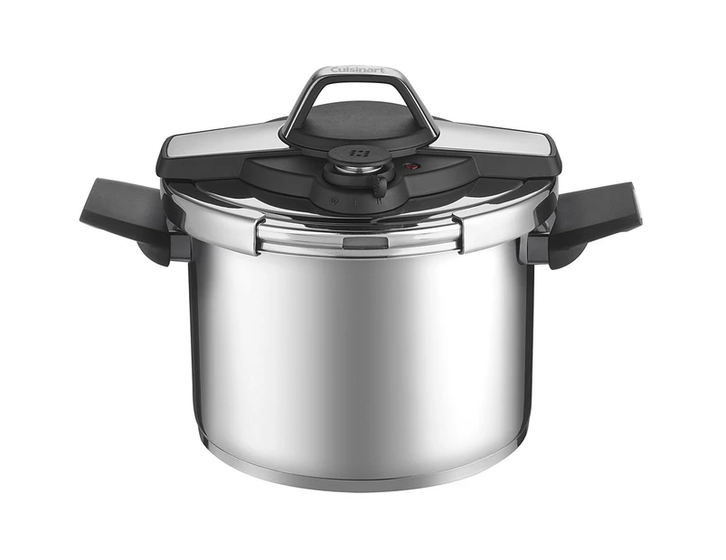 Cuisinart CPC22-6 Professional Collection Stainless Pressure cooker, Medium, Silver