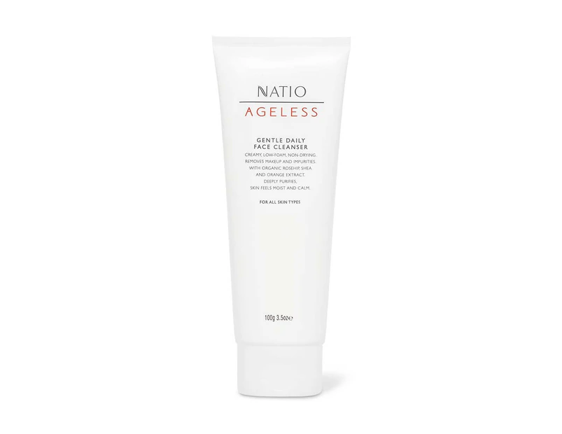 Natio Ageless Gentle Daily Face Cleanser - 100g