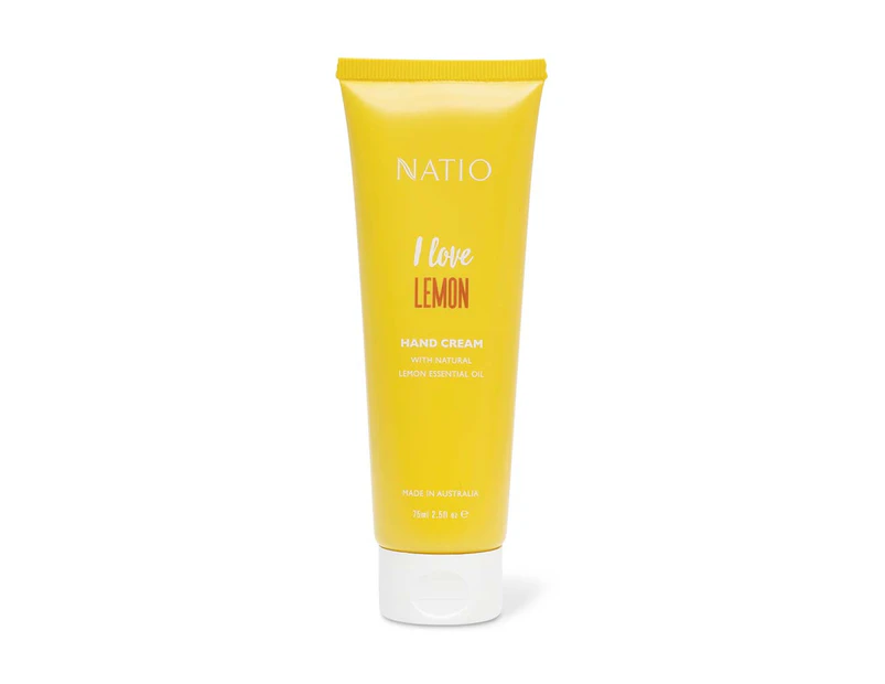 Natio I Love Lemon Hand Cream - 75ml