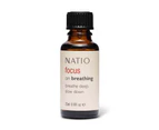 Natio Focus On Breathing Pure Essential Oil Blend - 25ml