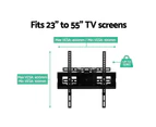 Artiss TV Wall Mount Bracket for 23"-55" LED LCD Full Motion Dual Strong Arms