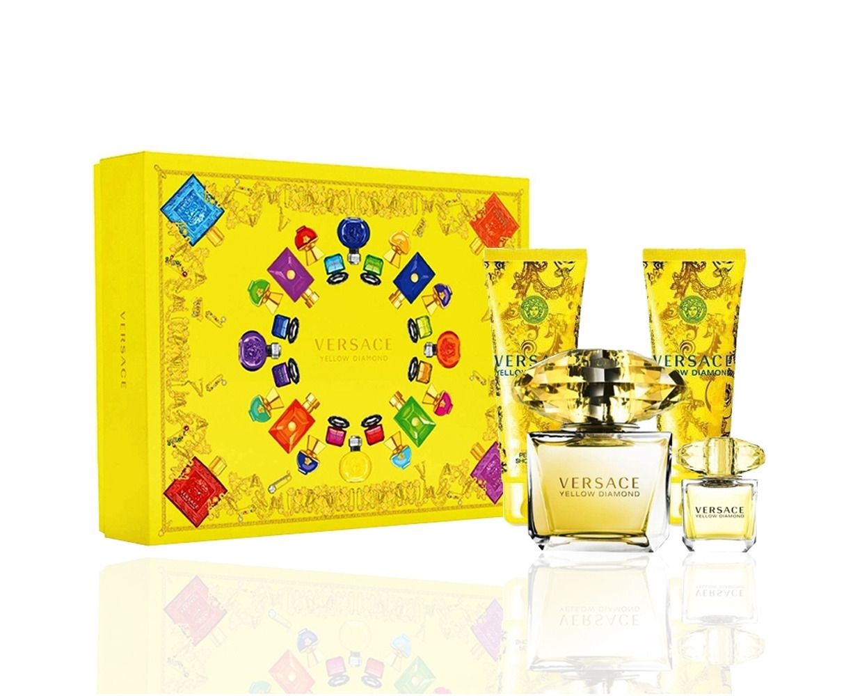 Versace yellow diamond sale perfume gift set