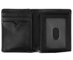 Fossil Mykel Leather Bifold Wallet - Black