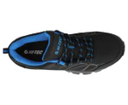 Hi-Tec Men's Ripper Low Waterproof Hiking Shoes - Black/Lake Blue