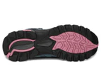 Hi-Tec Women's Raven Mid Waterproof Hiking Boots - Light Smoke/Light Navy/Pink