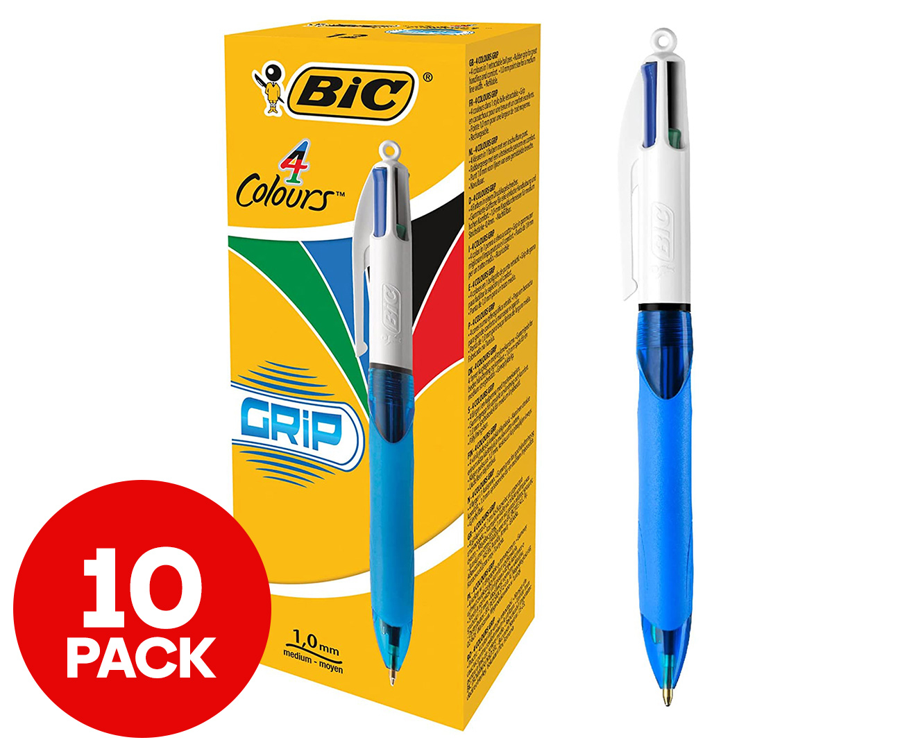 Biro Bic 4 colori medium