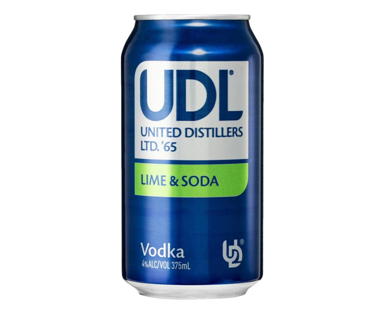 UDL Lime & Soda (10X375ML)