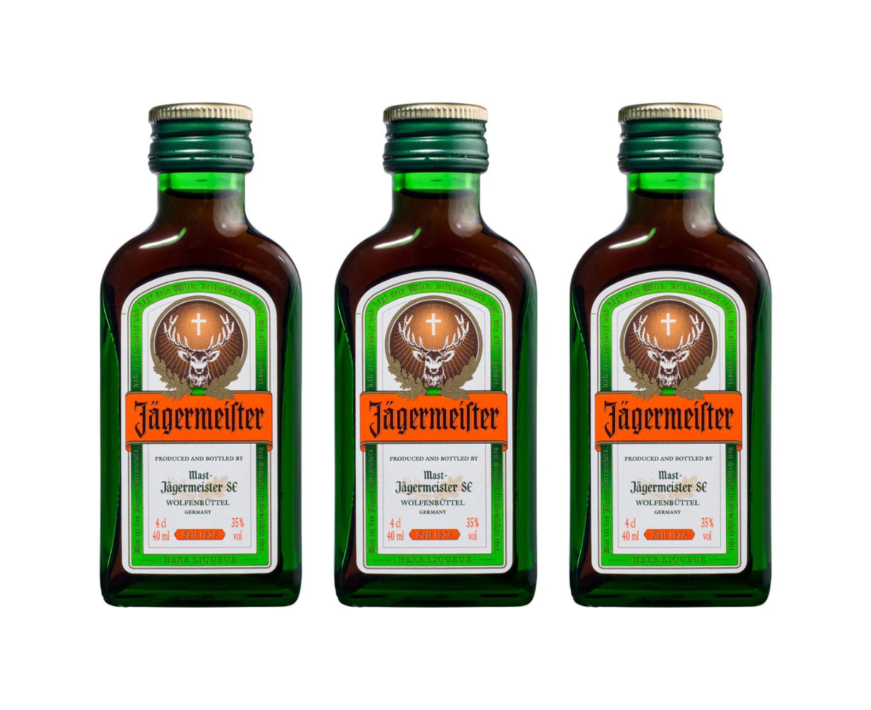 Jagermeister Liqueur (3X40ML)