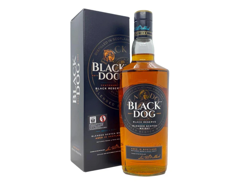 Black Dog Centenary Black Reserve Whisky 750mL