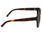 Chloé Women's Modified Oval Sunglasses - Havana/Black