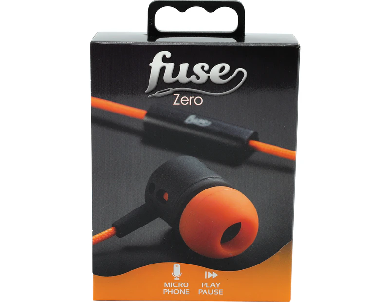 Wired In-Ear headphones Orange Fuse