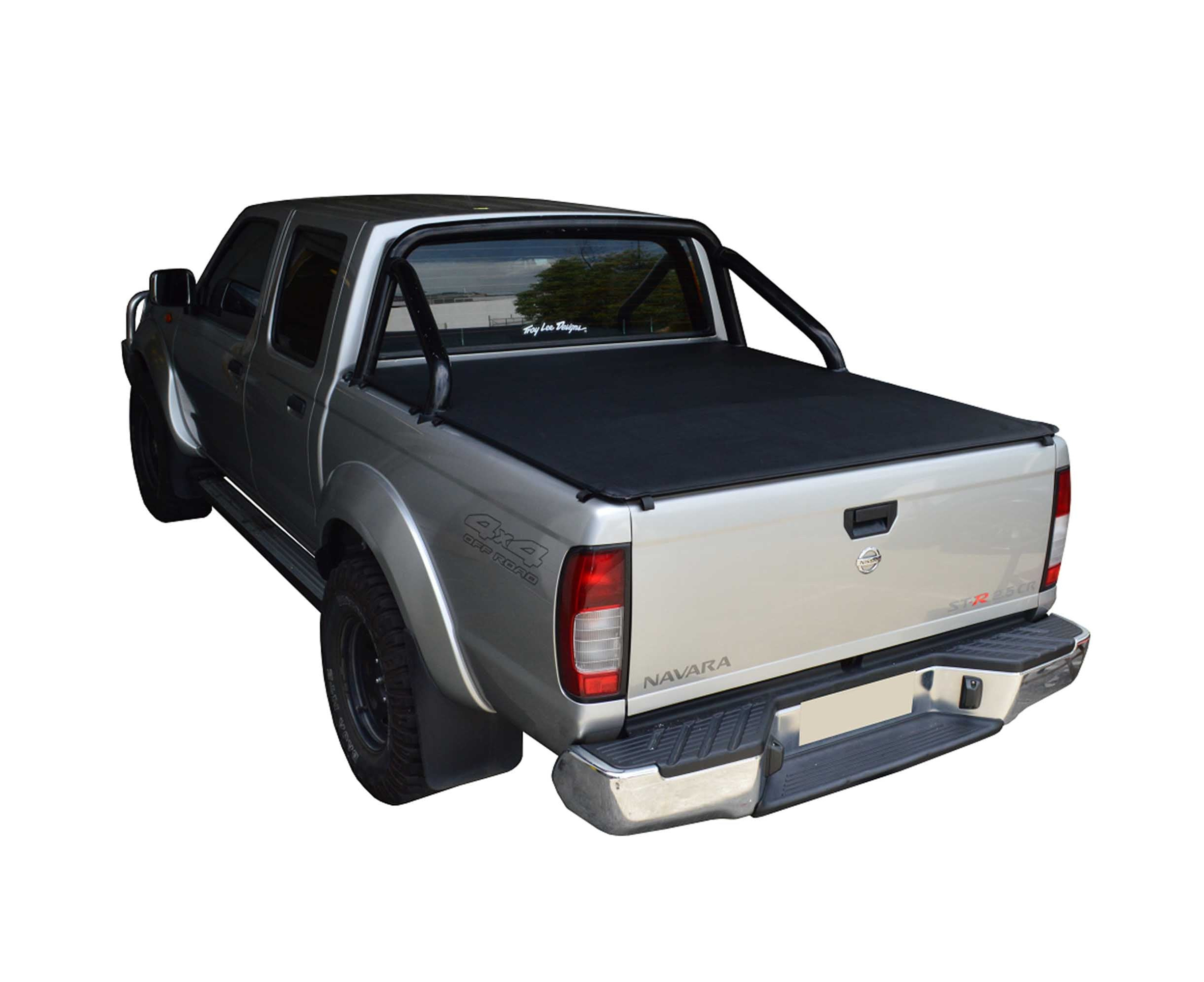 Clip On Tonneau Cover To Fit Nissan Navara ST-R D22T Dual Cab Fitted ...