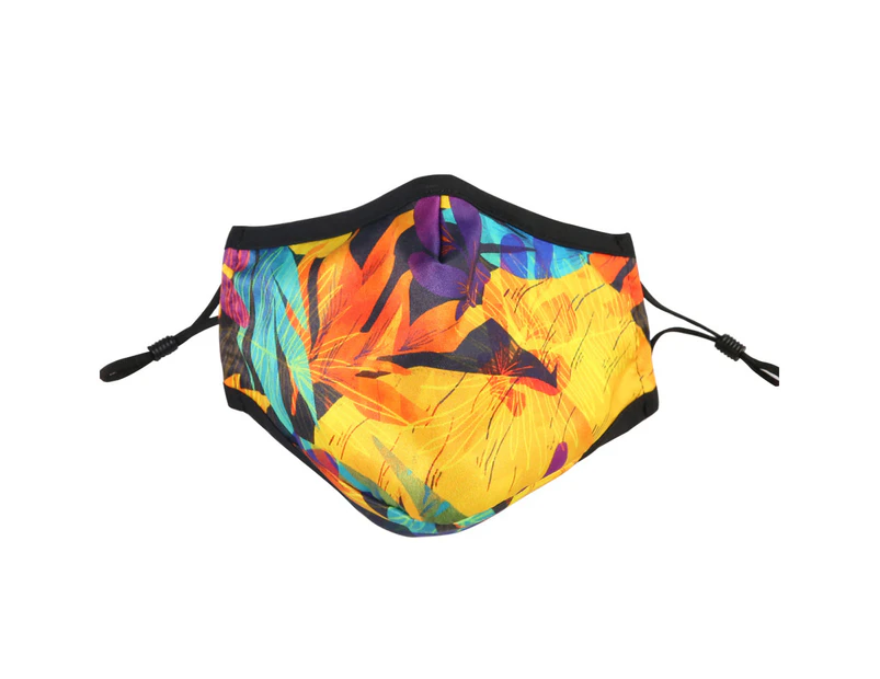 Avantua Hello Summer 3 x Layered Adult Cloth Face Mask - Colourful