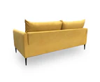 MADEIRA 3 Seater Sofa - Mustard Yellow