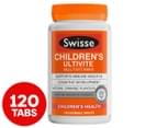 Swisse Children's Ultivite Multivitamin Orange Chewable Immunity 120 Tabs 1