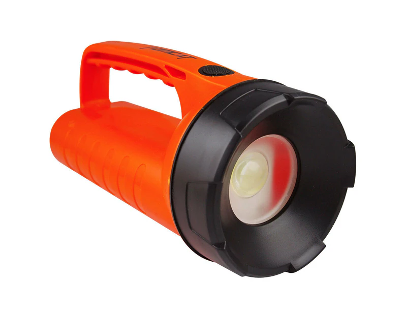 Tomcat 19.2cm LED COB Flood Light 3W Lantern Torch Flashlight w/Batteries Orange
