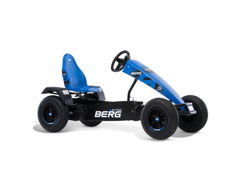 BERG XXL B.Super Blue E-BFR Go Kart Pedal Bike Children Ride On Toy Car Racing
