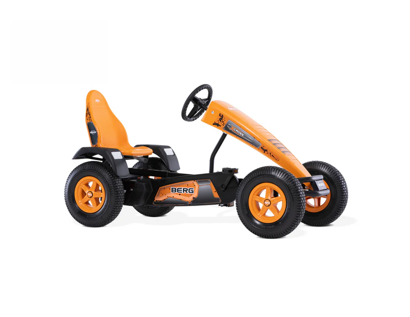 BERG X-Cross E-BFR Go Kart Kids Pedal Orange Motorcycle Bike Ride On Car Toy Wheel