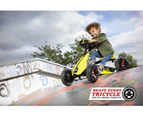 BERG Buzzy Aero Kids Go Kart Yellow Pedal Bike Children Ride On Toy Car Racing