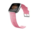 Strapmall FB Watch Band For Fitbit Versa/Fitbit Versa 2/Fitbit Versa Lite -Pink