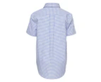 Polo Ralph Lauren Toddler Boys' Gingham Cotton Poplin Shirt - Light Blue/White