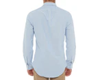 Polo Ralph Lauren Men's Long Sleeve Slim Fit Button Down Oxford Shirt - Blue