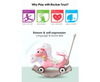 BoPeep Kids 4-in-1 Rocking Horse Toddler Baby Horses Pony Ride On Toy Rocker