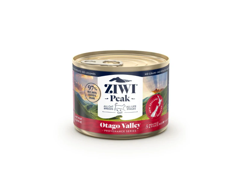 ZiwiPeak Canned Provenance Otago Valley Cat Food 12x170g