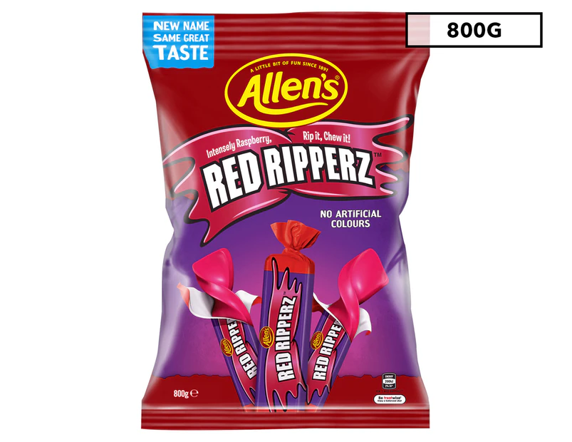 Allens Red Ripperz 800g x 1